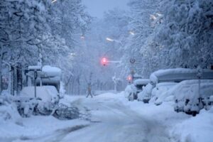 Snow in Europe