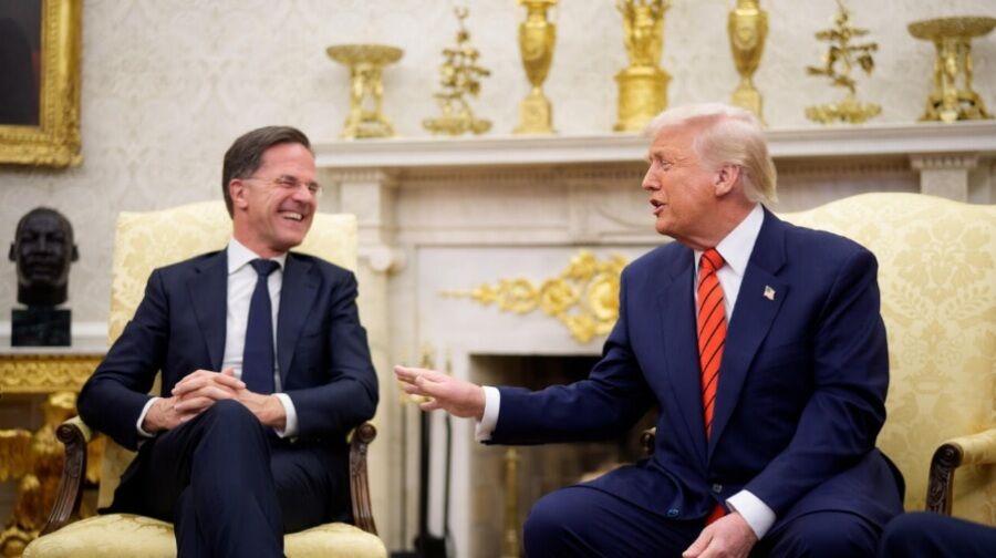 NATO Secretary General and Trump