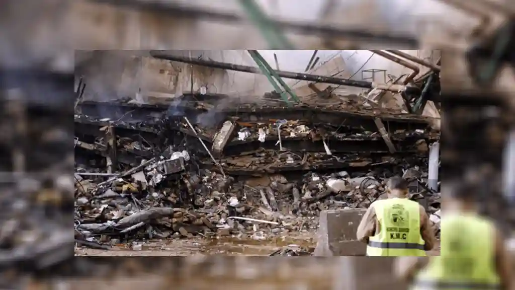 آتش گرفتن کالاهای تاجران افغان در بندر کراچی