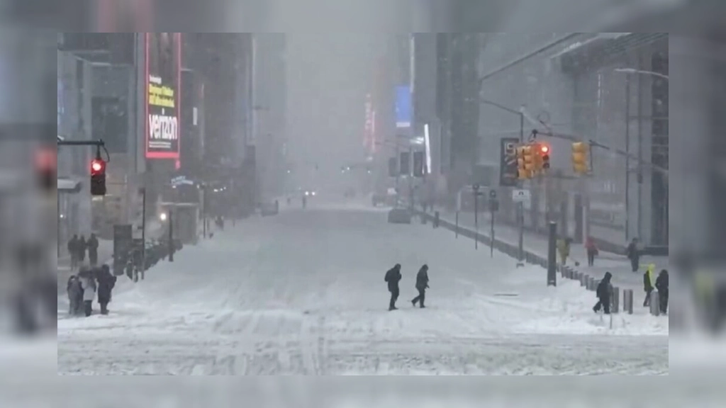 سرمای شدید امریکا