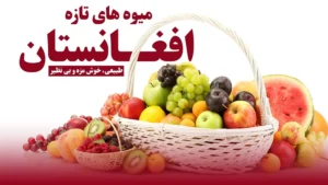 صادرات ۱۶.۳ میلیون دالری میوه تازه افغانستان
