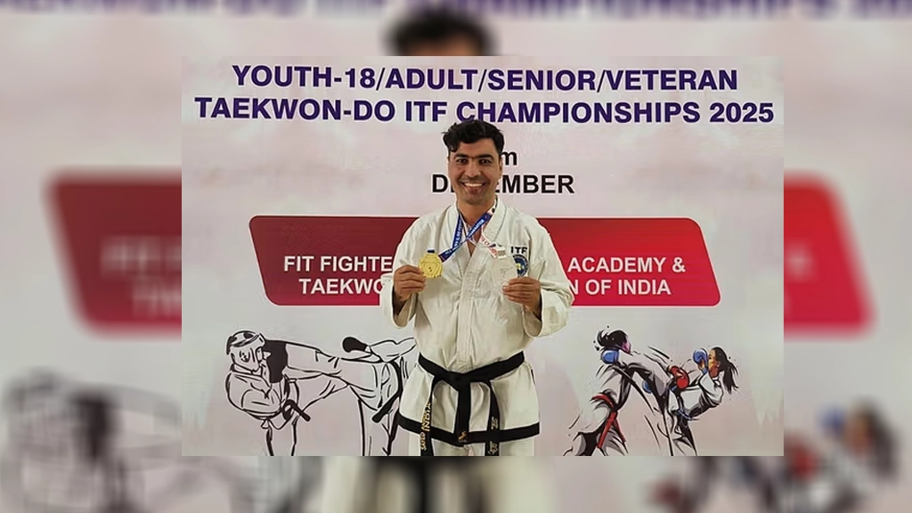 درخشش تکواندوکار افغانستانی با دو مدال در مسابقات بینالمللی هند