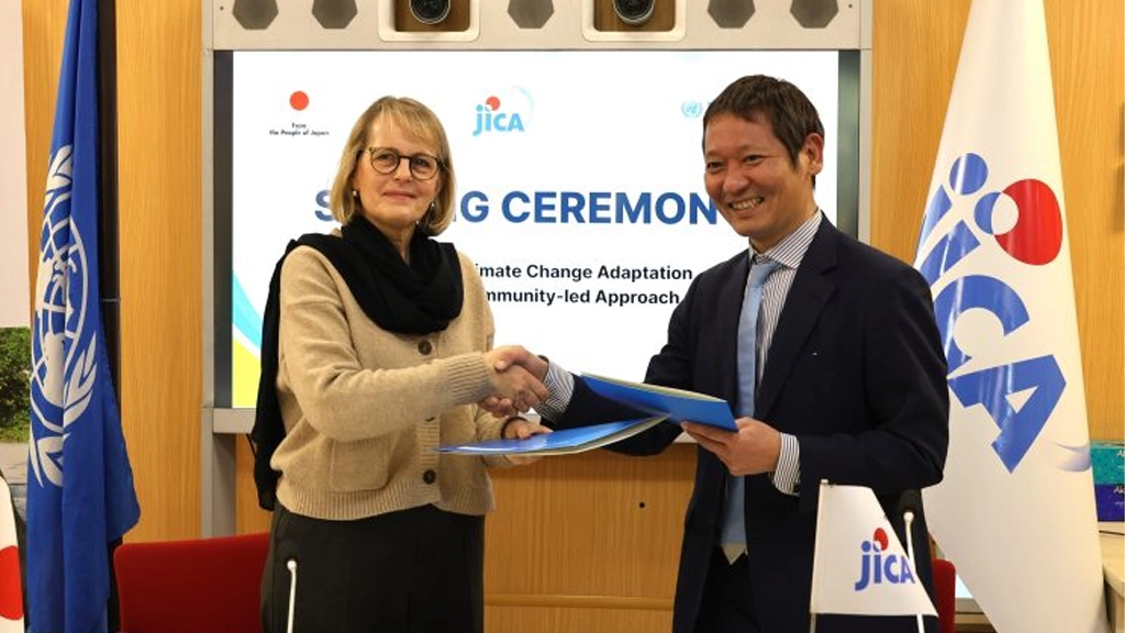 توافق جاپان و سازمان ملل برای مقابله با تغییرات اقلیمی در افغانستان