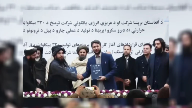 امضای قراردادهای پروژه تولید برق با ارزش ۴۶۳ میلیون دالر در افغانستان