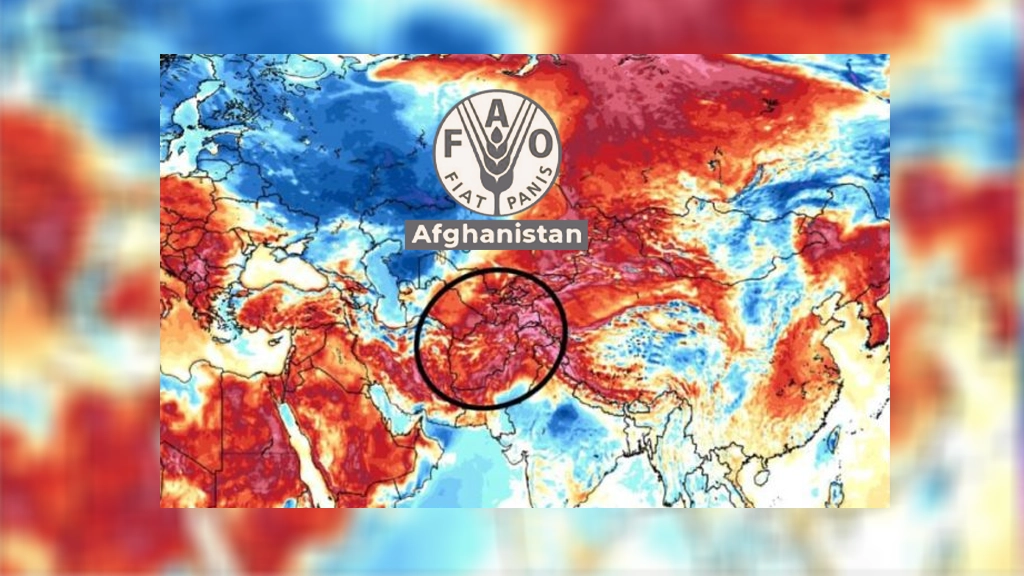 هشدار فائو درباره بارندگی شدید و افزایش دما در افغانستان