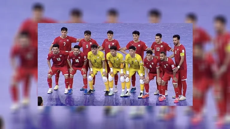 پایان کار تیم ملی افغانستان در جام ملت‌های فوتسال آسیا