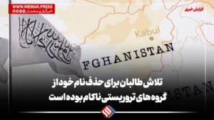 آگاه سیاسی: تلاش طالبان برای حذف نام خود از گروه های تروریستی ناکام بوده است