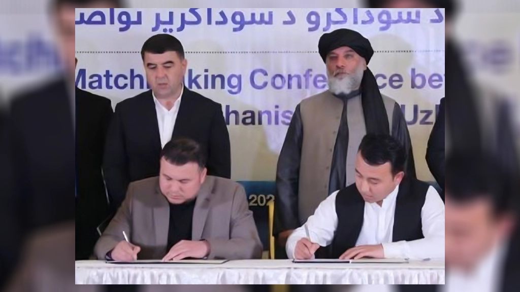 امضای تفاهم‌نامه‌های ۵۱۴ میلیون دالری میان طالبان و اوزبیکستان
