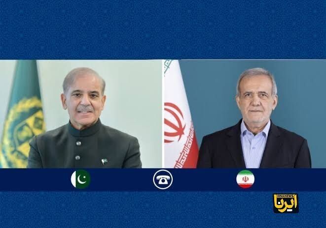 گفتگوی تلفنی نخست وزیر پاکستان با رئیس جمهور ایران
