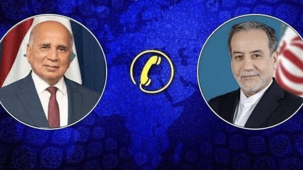 گفتگوی تلفنی وزیران خارجه ایران و عراق