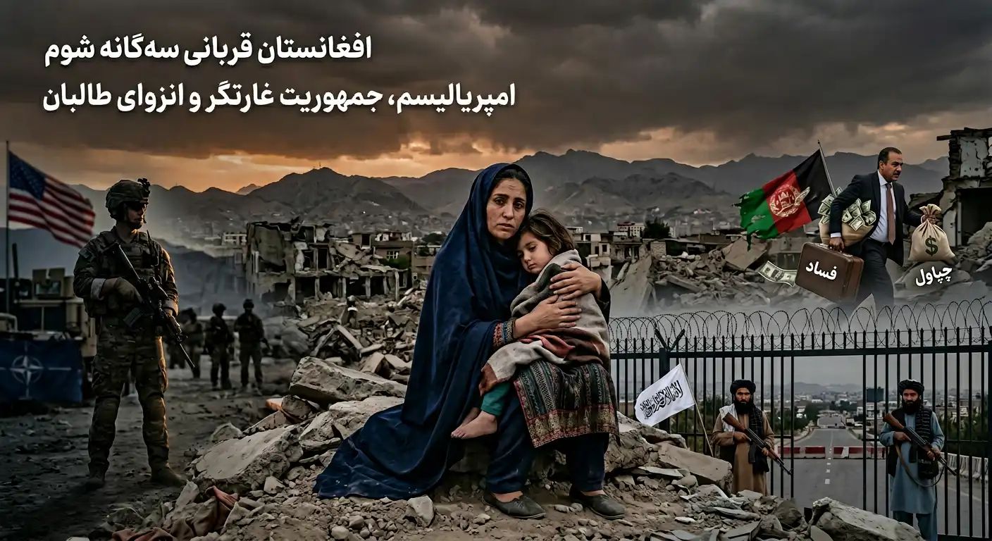 افغانستان قربانی سهگانه شوم امپریالیسم، جمهوریت غارتگر و انزوای طالبان