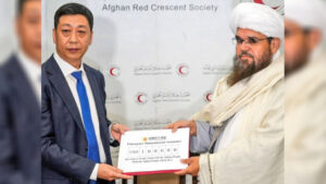 کمک مالی چین به آسیب دیدگان سیلاب اخیر افغانستان