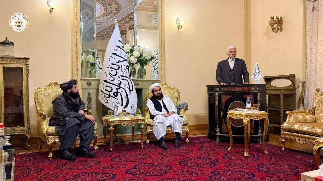 دیدار وزیر دفاع طالبان با مهاجران افغانستانی در روسیه