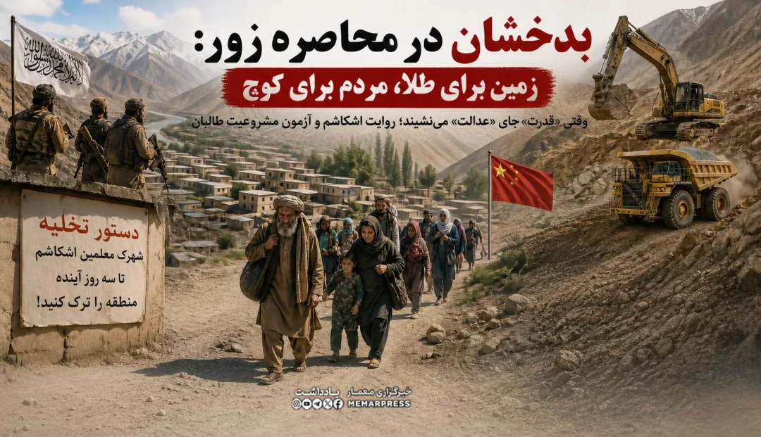 بدخشان در محاصره زور: زمین برای طلا، مردم برای کوچ