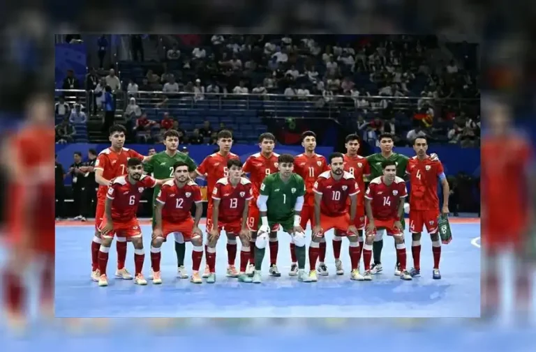 د افغانستان د فوټسال ملي لوبډلې د فیفا په نړيواله درجهبندۍ کي تاريخي پرمختګ وکړ