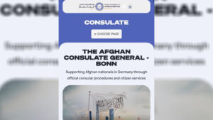 طالبان وب‌سایت‌ سفارت‌خانه‌ها را با بیرق خود به‌روزرسانی کرد
