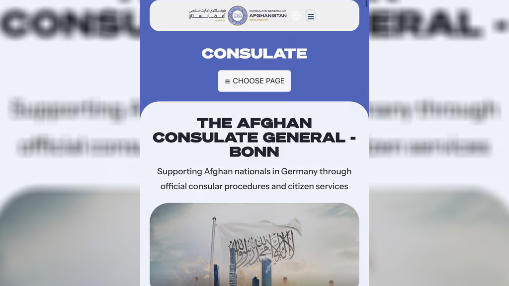 طالبان وب‌سایت‌ سفارت‌خانه‌ها را با بیرق خود به‌روزرسانی کرد