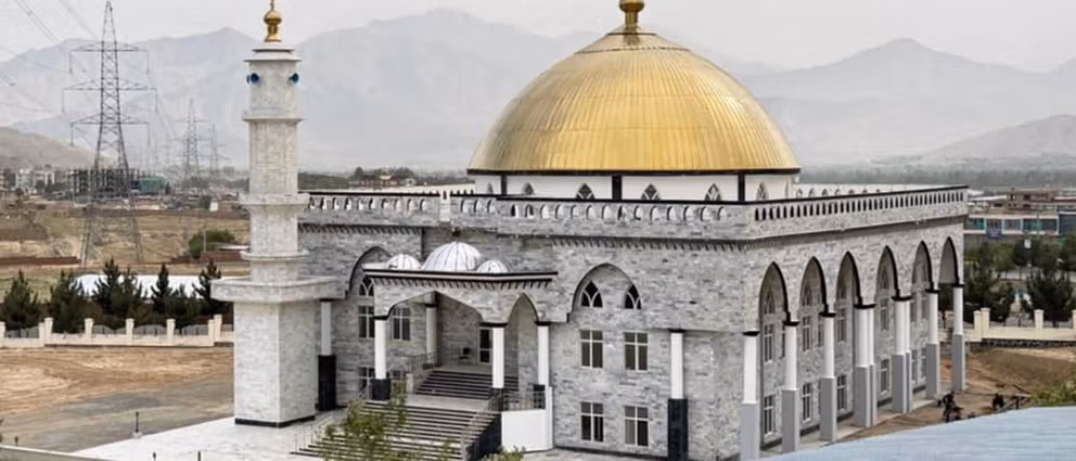 افتتاح مسجد جامع میلیوندالری در میدان وردک