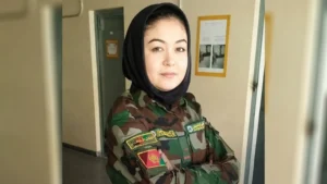 شکنجه یک نظامی زن توسط طالبان در افغانستان