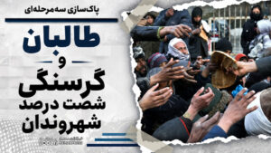پاک ‌سازی سه ‌مرحله‌ای طالبان و گرسنگی شصت ‌درصد شهروندان