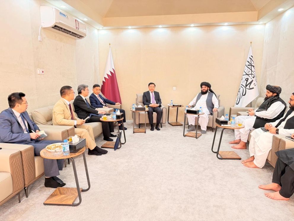 رایزنی مقام‌های طالبان و چین در دوحه
