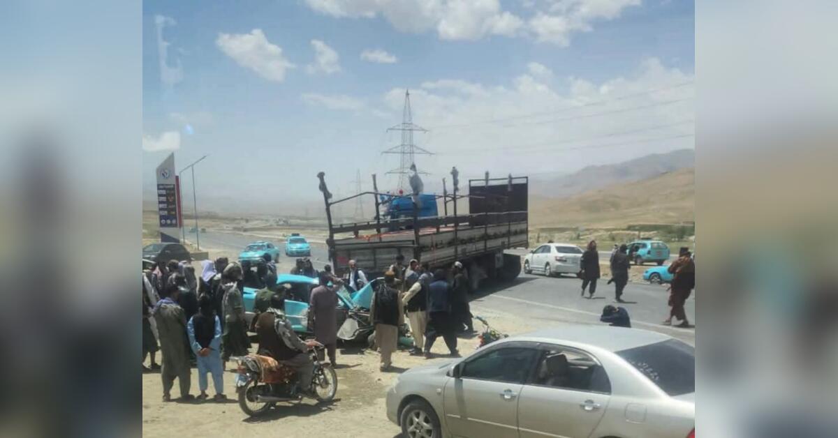 حادثه ترافیکی در میدان‌وردک ۱۰ کشته و زخمی برجا گذاشت