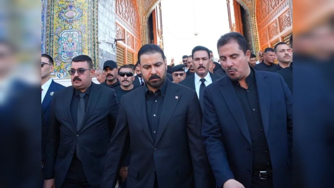 نخستوزیر عراق در مراسم تشییع پیکر آیتالله فیاض شرکت کرد