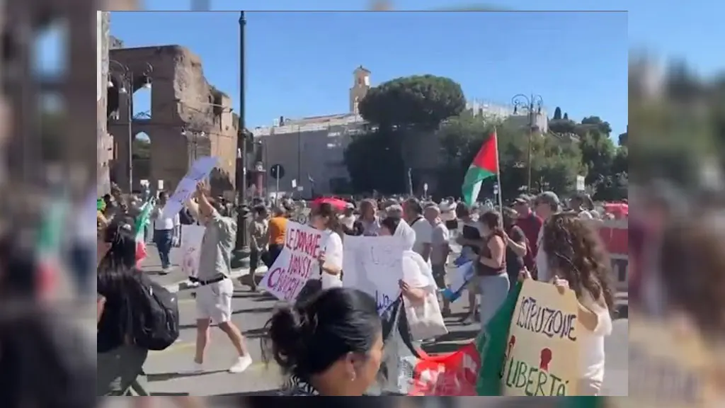 په بروکسل کې د طالبانو پر ضد د افغانانو اعتراضي راټولېدنه