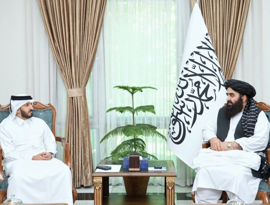 تأکید طالبان و قطر بر گسترش روابط دوجانبه