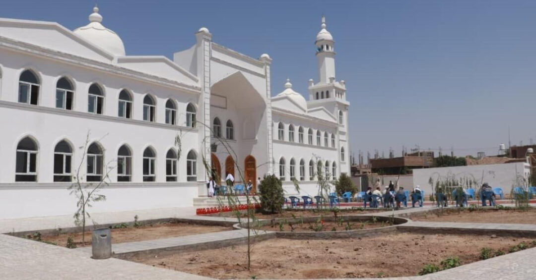 بهرهبرداری از مسجدی به ارزش ۲۵ میلیون افغانی در انجیل هرات