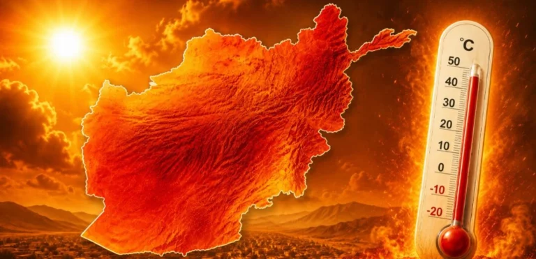 هشدار سازمان جهانی صحت درباره افزایش دما و موج گرمای شدید در افغانستان