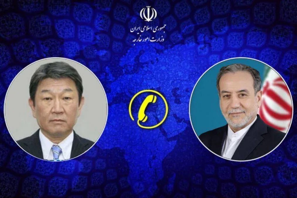 وزیر خارجه جاپان با عراقچی درباره تحولات منطقه و دیپلماسی رایزنی کرد