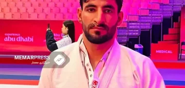 نصیر احمد الهام، ورزشکار افغانستان به مدال برنز رقابت‌های جوجیتسوی آسیا رسید