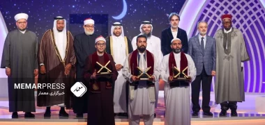 قاری افغانستانی نفر اول مسابقات قرآن کریم قطر شد