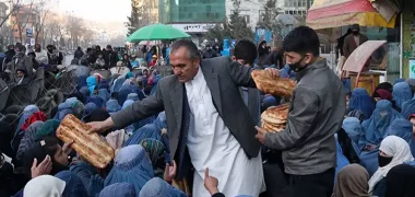 برنامه جهانی غذا کمک‌هایش به مردم افغانستان را کاهش داد