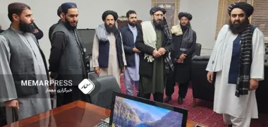 بازدید امیرخان متقی از سفارت طالبان مقیم عشق آباد