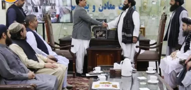 طالبان قراردادهای بزرگ استخراج نمک در فاریاب به ارزش 25میلیون دالر را امضا کرد