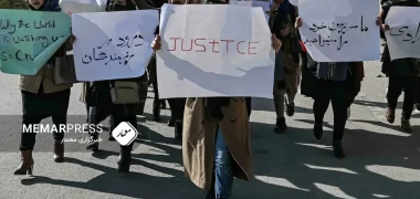 زنان معترض افغانستان: جهان در برابر طالبان اقدام فوری کند