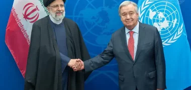 گوترش و رییسی بر حل بحران افغانستان و یمن تأکید کردند