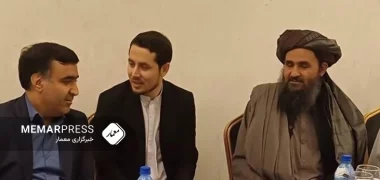 مذاکرات ملا برادر با معاون رئیس جمهور ایران برای احیای تالاب هامون مقابله با پدیده گرد و غبار