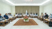 وزیر داخله طالبان: رشد سیاسی و اقتصادی منطقه نیازمند تفاهم و احترام متقابل است