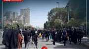 مراسم باشکوه راهپیمایی جاماندگان اربعین در مشهد؛ از دل مشهد تا آسمان کربلا