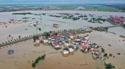 سیلاب در شمال‌غرب چین جان ۱۳ تن را گرفت