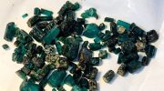 Selling emeralds in Panjshir