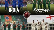 Indian Men’s Cricket Team Pakistan Men’s Cricket Team Bangladesh Men’s Cricket Team England Men’s Cricket Team