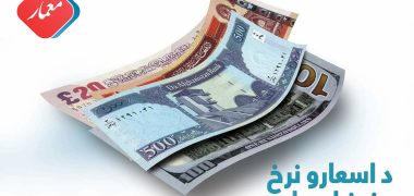 نرخ افغانی به دالر، تومان، کلدار و دیگر اسعار