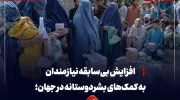 افزایش بی‌سابقه نیازمندان به کمک‌های بشردوستانه در جهان؛