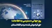 روز جهانی دسترسی به اطلاعات؛ حق فراموش‌شده مردم افغانستان