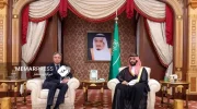 دیدار و گفتگوی وزیر خارجه امریکا با ولیعهد عربستان در ریاض درباره تحولات منطقه