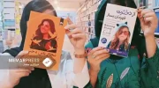 توزیع کتاب برای دختران محروم از آموزش در کابل